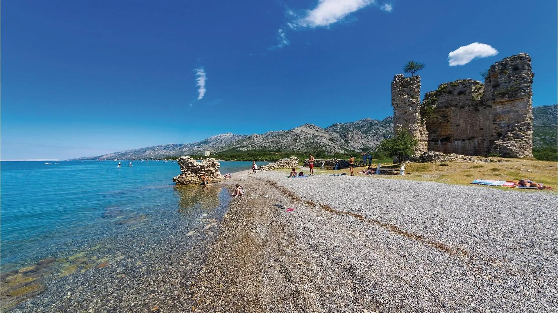 Lovely Apartment In Rovanjska With House Sea View Croatia